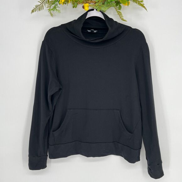 Eileen Fisher Knit Top Front Pocket Size Small Petite - Picture 2 of 8